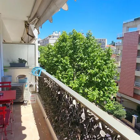 Magnifique Juan Les Pins-plage A Pied アパート *